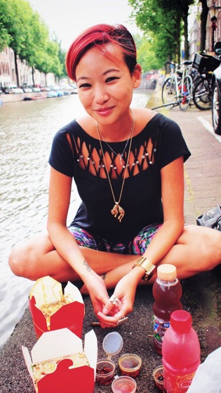 joyce at canal.jpg joyce at canal