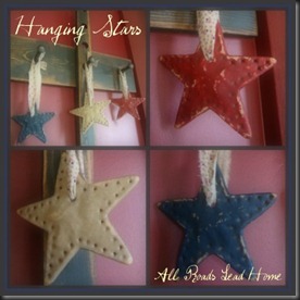 Hanging Stars Collage