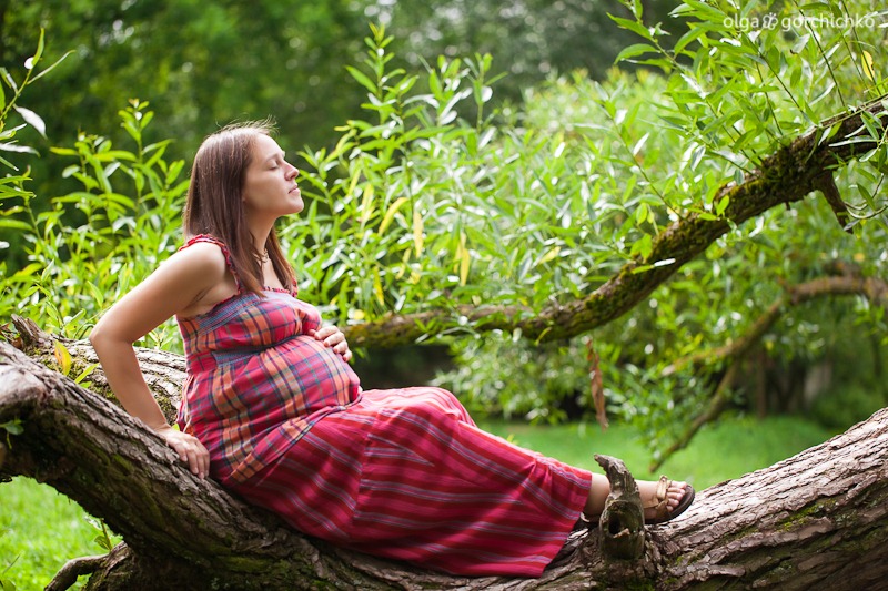 Фотосессия беременности. Таня в ожидании доченьки