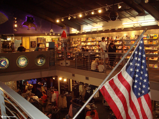 gift shop at kennedy space center in Cape Canaveral, United States 
