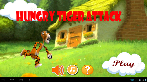 Hungry Tiger Attack