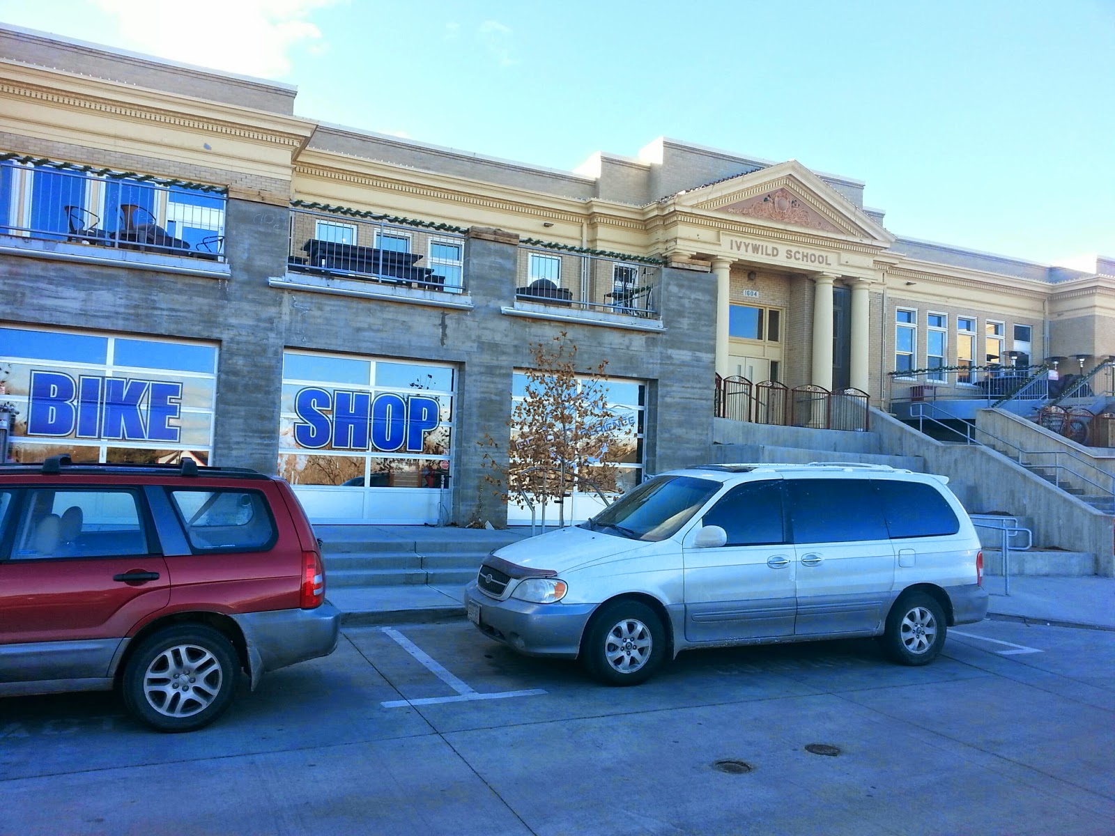 Riding in Reno Brew and bike shop!