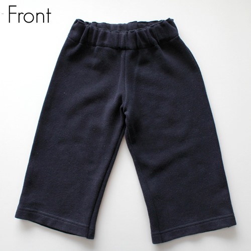 Navy pants front