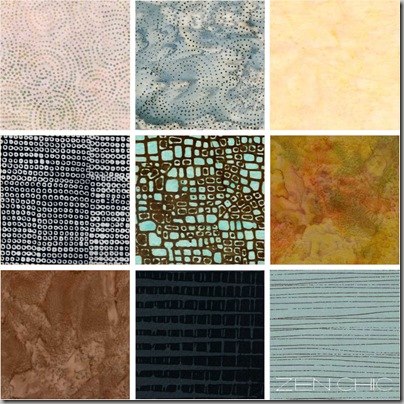 Fabric choices for modern quilts