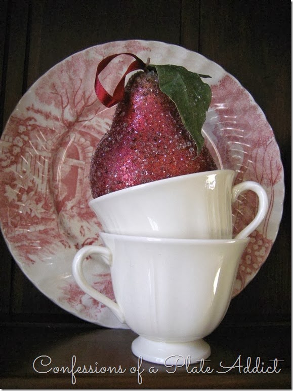 CONFESSIONS OF A PLATE ADDICT Farmhouse Christmas on the Hutch CONFESSIONS OF A PLATE ADDICT Farmhouse Christmas on the Hutch