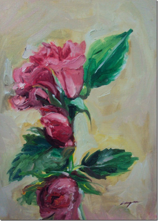 roses painting123