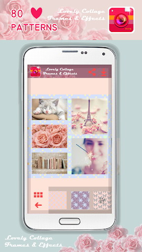 Lovely Collage Frames Effects
