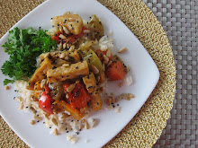 Tofu and Sweet Pepper Stir Fry