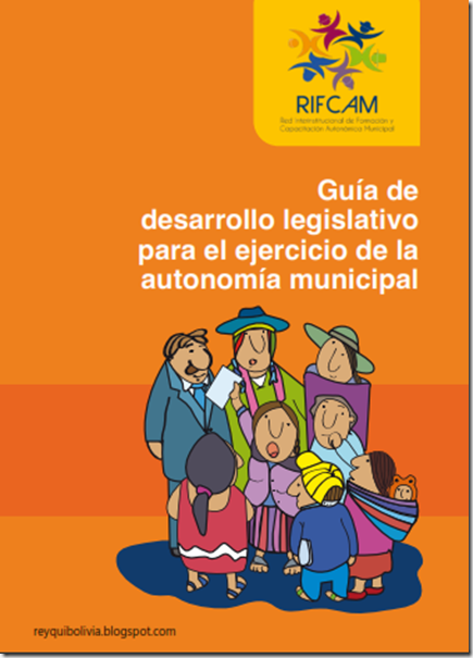 Guía de desarrollo legislativo para el ejercicio de la autonomía municipal (PDF)