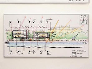 Plano proyecto renzo piano Plano proyecto renzo piano