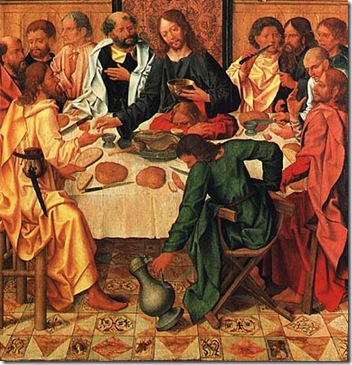 Judas na Ceia com Jesus