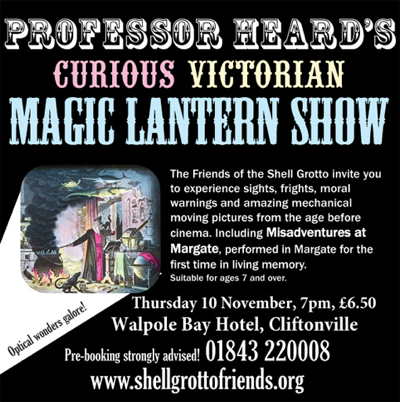 curious magic lantern show