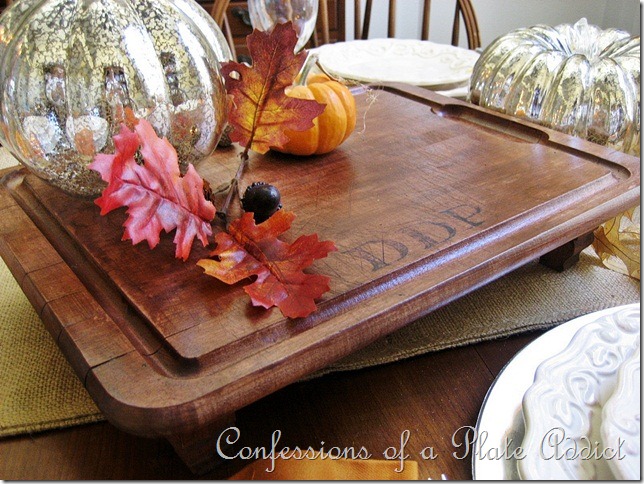 CONFESSIONS OF A PLATE ADDICT Pottery Barn Inspired Monogrammed Serving Board CONFESSIONS OF A PLATE ADDICT Pottery Barn Inspired Monogrammed Board