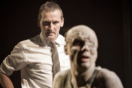 Christopher Eccleston in the National Theatre's Antigone'.