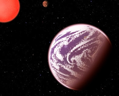 ilustração do exoplaneta KOI-314c