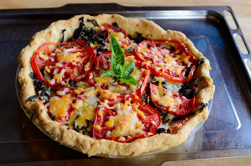 Tomato Pie Gluten free Pancake Ninja