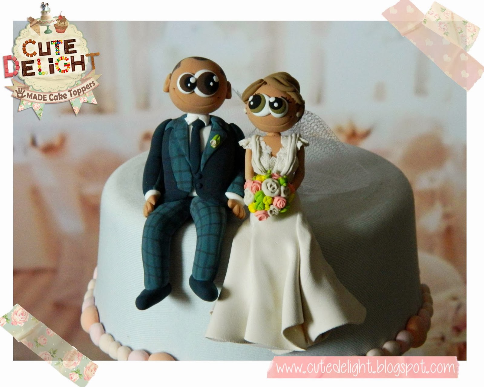 Wedding cake toppers, Custom Cake Topper, Funny cake toppers, Cake
