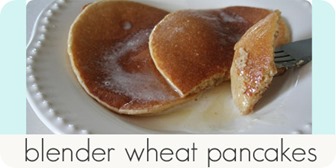 blender wheat pancakes