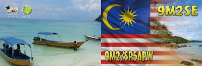 front_back 9M2SE 9M2/SP5APW QSL Card