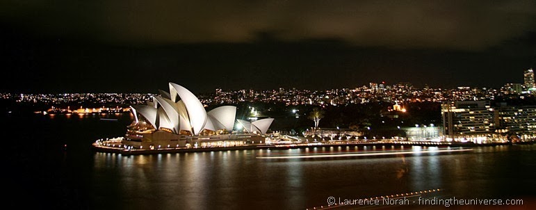 Sydney Opernhaus bei Nacht - New South Wales - Australien