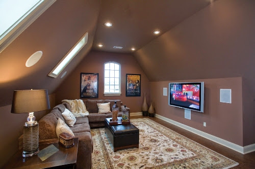 055D 0817 Photo Media Bonus Room Ideas