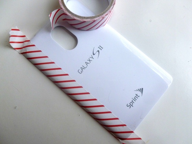 washi tape phone cover 4