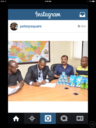 Peter Psquare Okoye Becomes Olympic Milk Ambassador 5