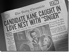 Citizen Kane Scandal Headline