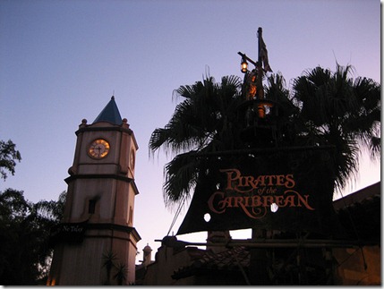 Pirates of the Carribean Clock Tower