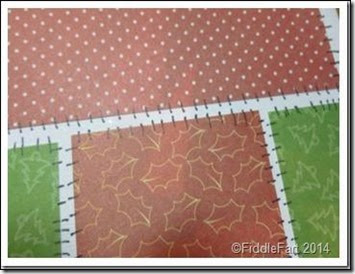 Patchwork Christmas Card 1