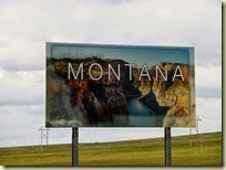 Montana sign