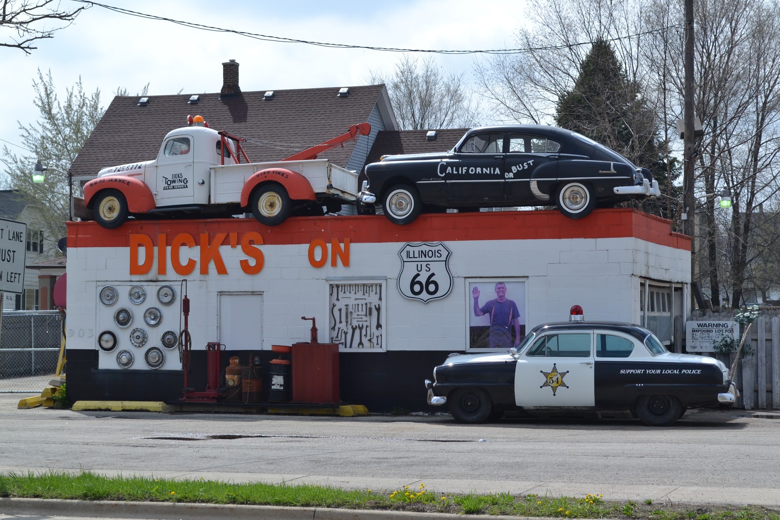 Nuestra ruta 66 en Harley 30 de abril, tercer día en moto, de Rolla