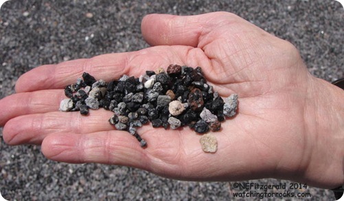 AshFlowTuff Obsidian Gravel