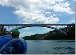 Rainbow Bridge to Canada from Maid of the Mist