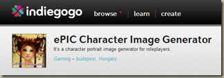 ePIC Character Image Generator _ Indiegogo