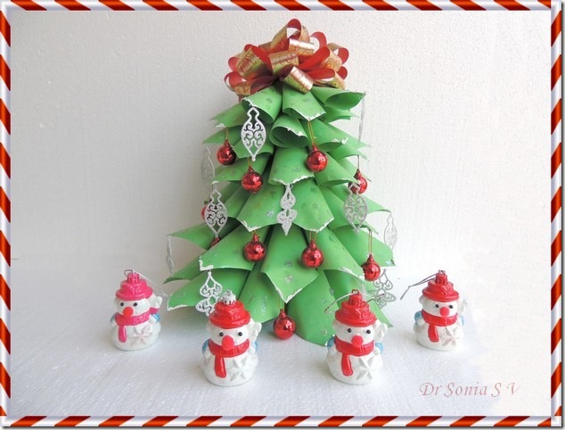 Paper Christmas tree 14