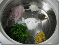 ingredients for dressing