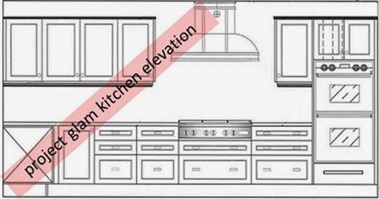 kitchen elevation 1- SAH