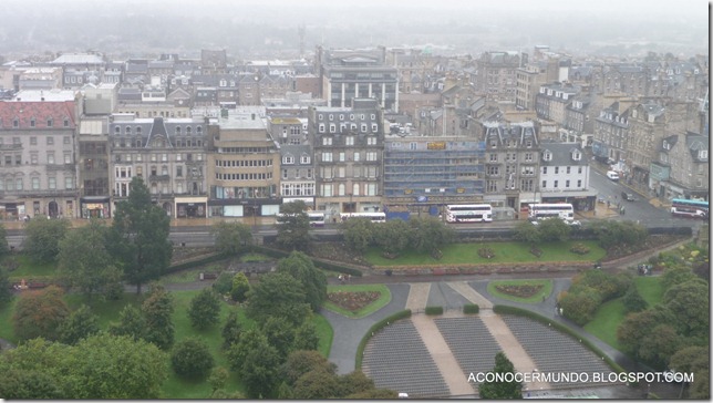 Edimburgo. Vistas de la ciudad desde el Castillo-P1060013