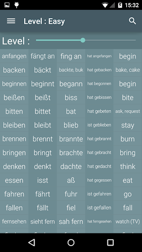 German Irregular Verbs