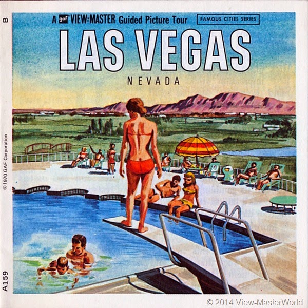 View-Master Las Vegas Nevada A159 Booklet Cover