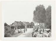 Wehrmacht soldaten bij de Nederlandse grens