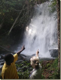 Chilengwe falls- beautiful