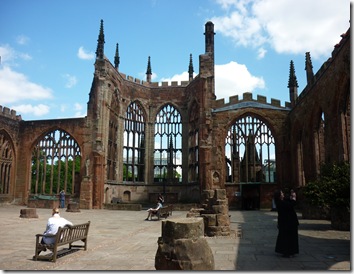 bombed old cathedral bombed old cathedral