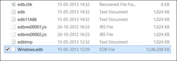 windows-edb-file