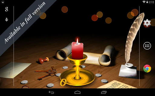 【免費個人化App】3D Melting Candle Free-APP點子