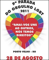 cartaz Parada do Orgulho LGBT de Porto Velho 2011