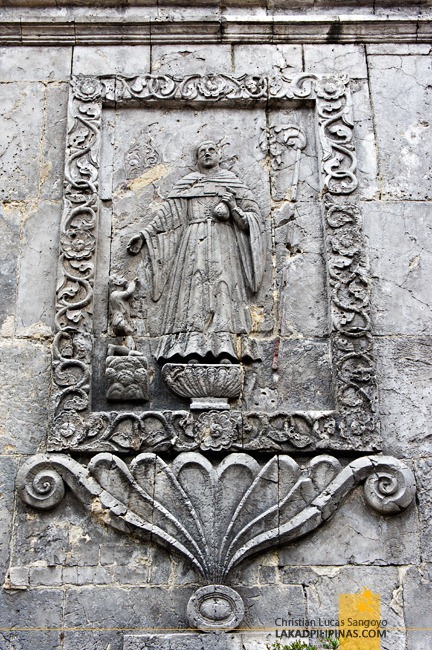 Relief Detail at Cebu's Sto. Niño Church