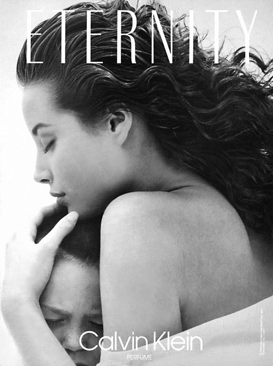 calvin klein eternity campaign Christy Turlington