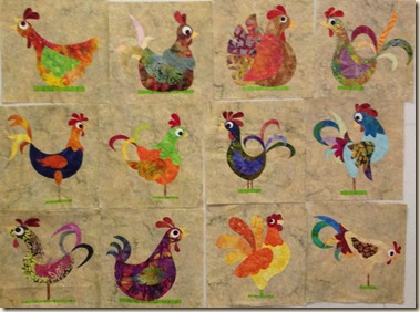 12 Funky Chickens